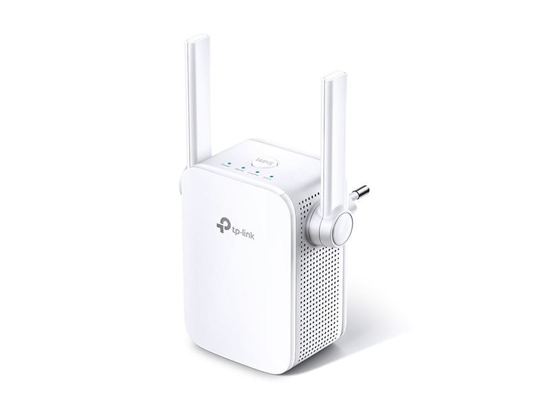 ອຸປະກອນຂະຫຍາຍສັນຍານ Wi-Fi TP-Link ລຸ້ນ RE305 AC1200 ເປັນຕົວຂິຫຍາຍເເບບໄຣ້ສາຍ ພຽງສຽບສຽບໃນປັກໄຟ ຄວາມໄວສູງສຸດເຖິງ 867Mbps